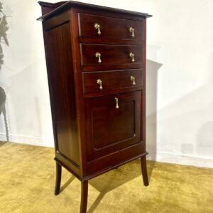 Vintage Mahogany Side Cabinet