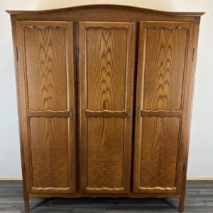 Wardrobe Armoire French Vintage 3 Door Retro