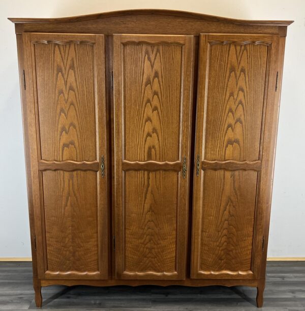 Wardrobe Armoire French Vintage 3 Door Retro