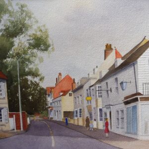 Watercolour Bexhill on Sea Listed Artist Will Perrin