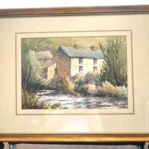 Watercolour - The Cottage by the River