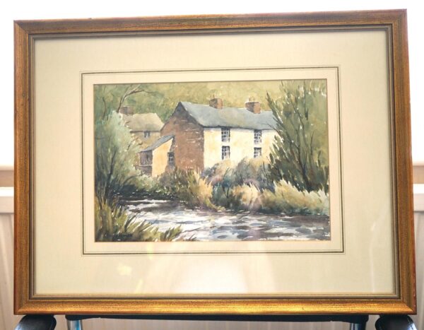 Watercolour - The Cottage by the River