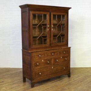 Welsh Oak & Mahogany Cabinet