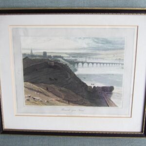 William Daniell RA: Aquatint of Berwick on Tweed