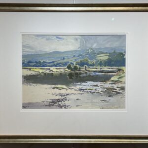 William Hoggatt - Watercolour of Lancashire Landscape