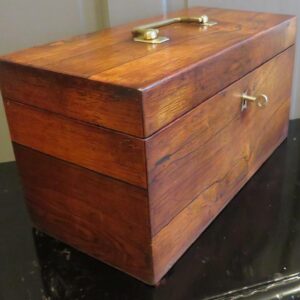 William IV Rosewood Tea Caddy