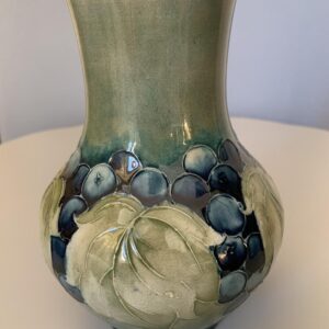 William Moorcroft Grape & Leaf Vase c.1928