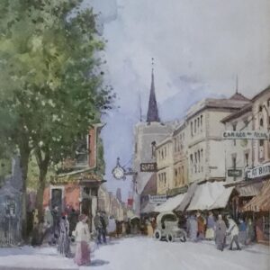 William Tatton Winter Watercolour ‘St Georges Canterbury’