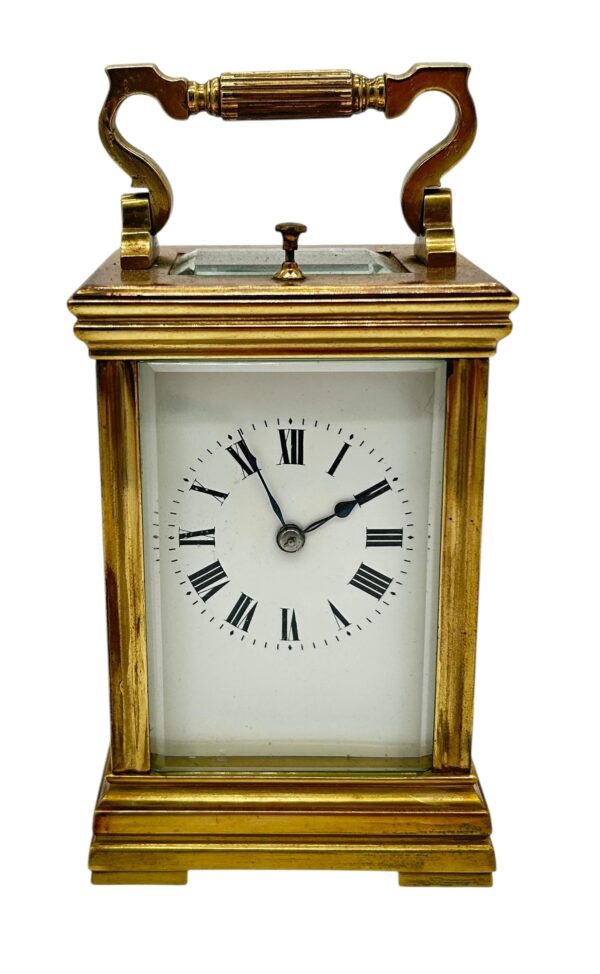 Wonderful Antique French Repeater Gong Striking Carriage Clock ca.1880