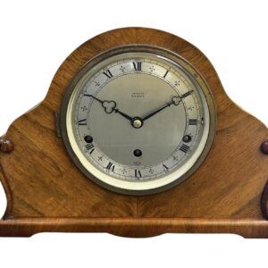 Wonderful Elliot Double Chime Walnut Mantel Clock