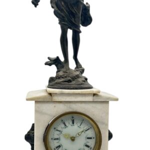 Wonderful French Figural Mantel Clock ca.1960