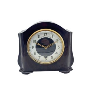 Wonderful Smiths Enfield Bakelite Case Mantel Clock – Ca1940