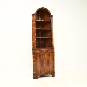 Yew Wood Corner Cabinet